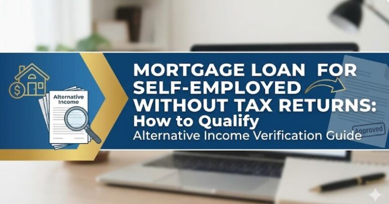 Mortgage Loan for Self-Employed Without Tax Returns: How to Qualify