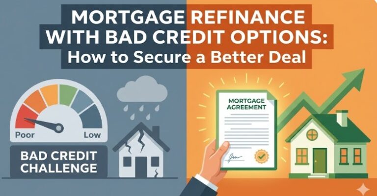 Mortgage Refinance with Bad Credit Options