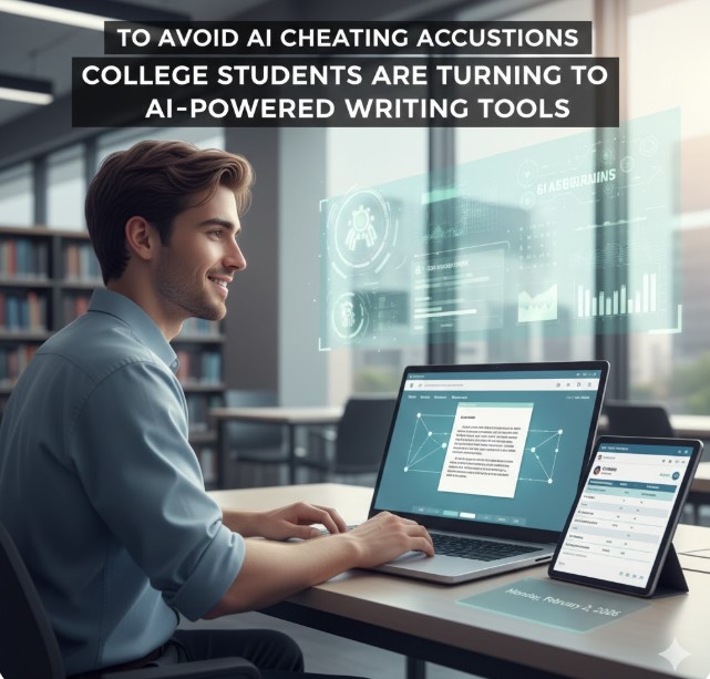 To Avoid AI Cheating Accusations, College Students Are Turning to AI-Powered Writing Tools