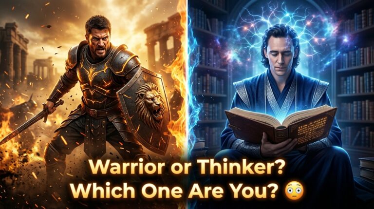 Warrior or Thinker Personality ⚔️🧠